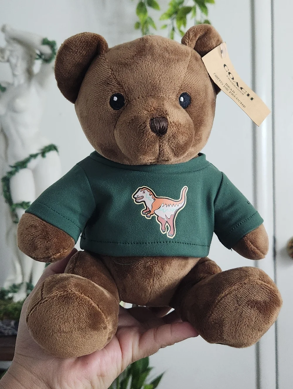 ✨ Coach Designer Teddy Bear Plush 🧸 Dino Tee | Rare Collectible NWT - Picture 2 of 8